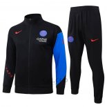 Tuta da Track di Giacca Paris Saint-Germain 2025-2026 Nero Blu